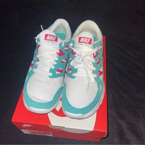 Nike Free Run 2 White Teal Men’s Sz 10